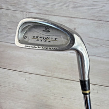 Cobra Gravity Back Optimum Inertia 6 Iron RH Steel Stiff Flex Winn Master Wrap