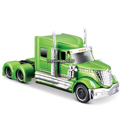 5.5'' International Lonestar Sattelschlepper Die Cast Spielzeug fur Kinder Grün