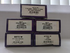 DAPOL B771W B872W B758AW & B677 X2 OO GAUGE WAGONS JOB LOT BOXED