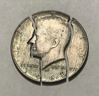 1968-D Kennedy Silver Half Dollar - Puzzle Coin - BU - C00254