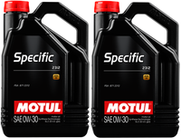 Motul Specific 2312 0W-30 MotoröL 2X5 Liter Psa B71 2312 Acea C2 Peugeot CitroëN