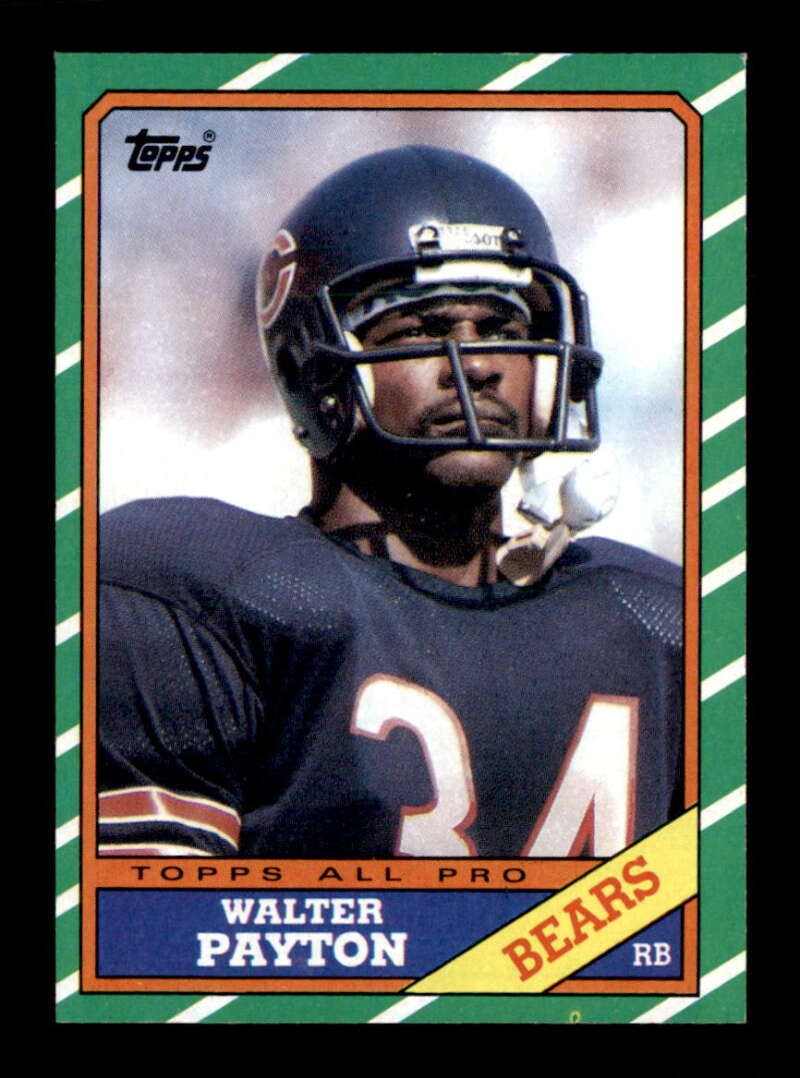 1986 Topps #11 Walter Payton   NM X2893337