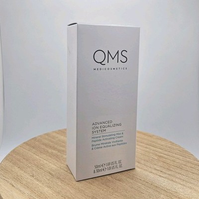 NEW QMS Medicosmetics Advanced Ion Equalizing System Mineral Mist + Cream Set