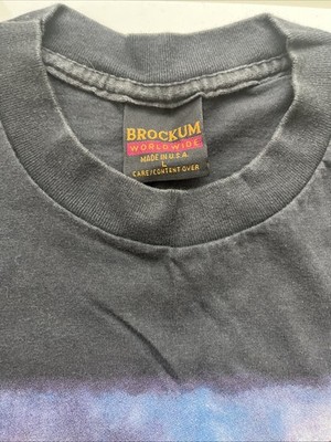 PINK FLOYD BROCKUM WORLDWIDE MADE USA MUSIC ROCK TOUR MENs ADULT T