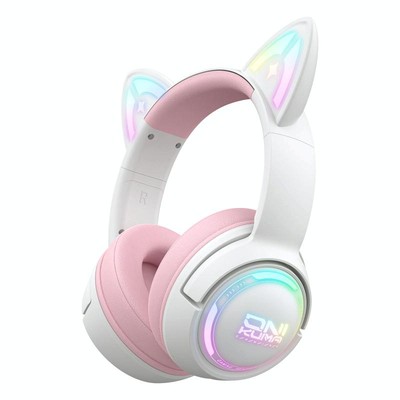 ONIKUMA GT838 2.4G Wireless Bluetooth Headset (Pink)
