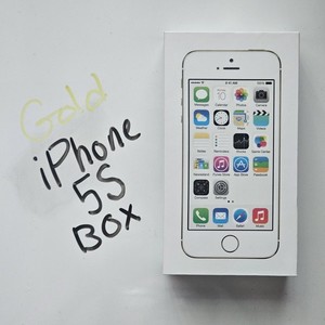 Apple iPhone 5S Gold 16GB box (A1533) + Earbuds