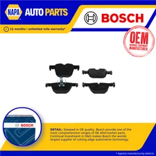 Brake Pads Set fits BMW 325D F31 2.0D Rear 13 to 16 N47D20D Bosch 34206799813