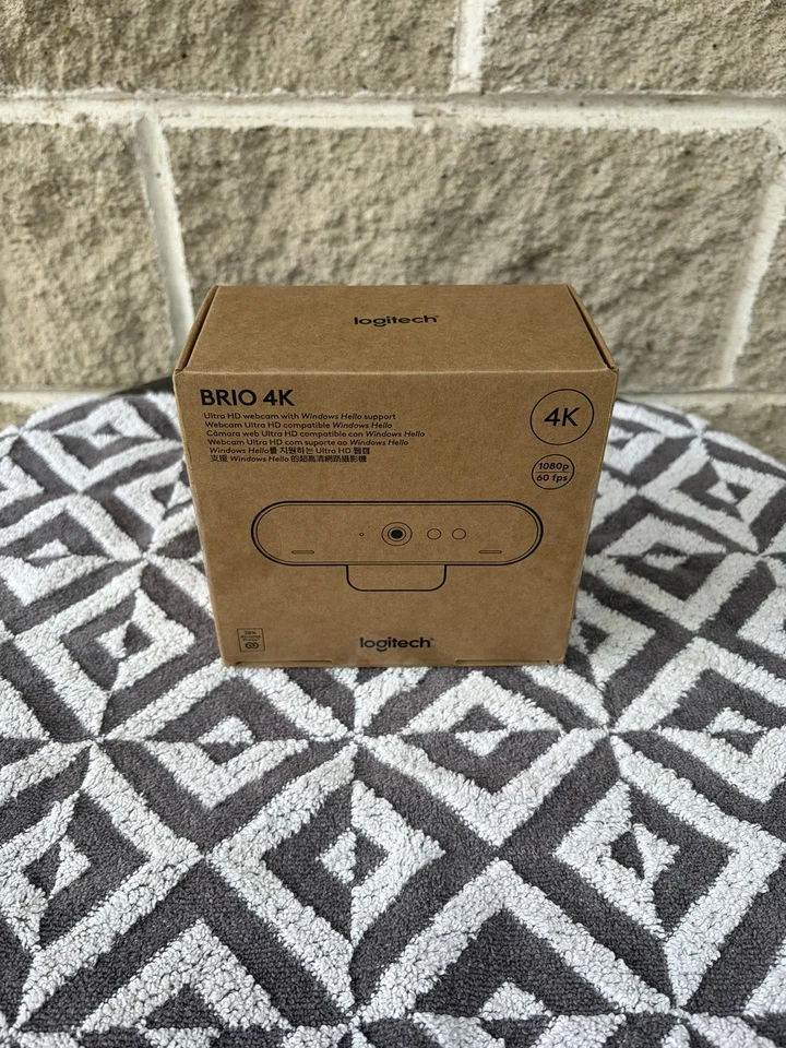 Genuine Logitech Brio 4K Ultra HD Pro Video Conference Webcam V-U0040 FREE POST - Image 4 of 4