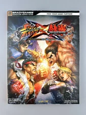Street Fighter X Tekken Official Strategy Guide Brady Capcom PS3 / Xbox 360