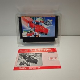 ROAD FIGHTER NINTENDO FAMICOM NES NTSC JAP CIB COMPLETO
