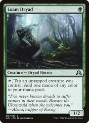 Loam Dryad - Foil - Shadows over Innistrad
