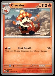 Crocalor 030/191 Surging Sparks Common