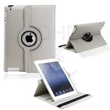 Delton Swivel Folio Case for for ipad2/new for ipad GRAY