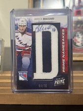 2013-14 Panini Prime - Prime Namesakes Derick Brassard Auto /75