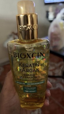 Bioxcin Keratin Argan Hair Repairing Treatment Care Oil 150ml (Used/Not new)