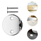 2 stücke Bad Badewanne Überlauf Ablauf Abdeckung Wanne Ablauf Überlauf Platte