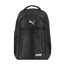 PUMA Strategy Backpack, Black, OS Large Black/White