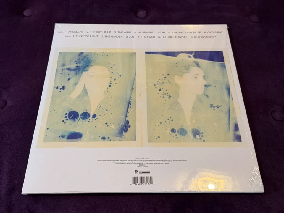 ROCK / PJ Harvey: 'Is This Desire? - Demos' Black 12" Vinyl LP Album (Sealed) - Image 3 of 4
