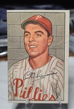 1952 Bowman - Curt Simmons #184
