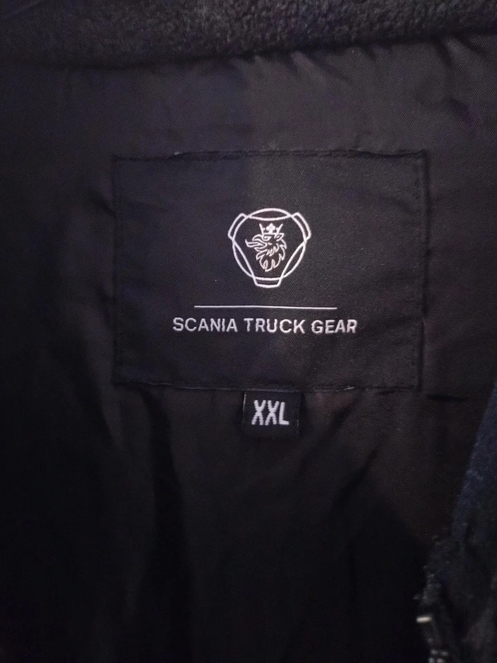 véritable polaire scania gear grise fermeture éclair intégrale xxl en bon état - Photo 3/4