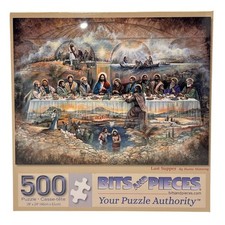 The Last Supper Bits Pieces 500-Piece Jigsaw Puzzle By Ruane Manning 18" x 24"