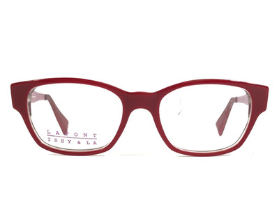 Lafont Issy & La Brillenfassung EAMES 663 Pink Rot Quadrat Vollrand 49-17-140