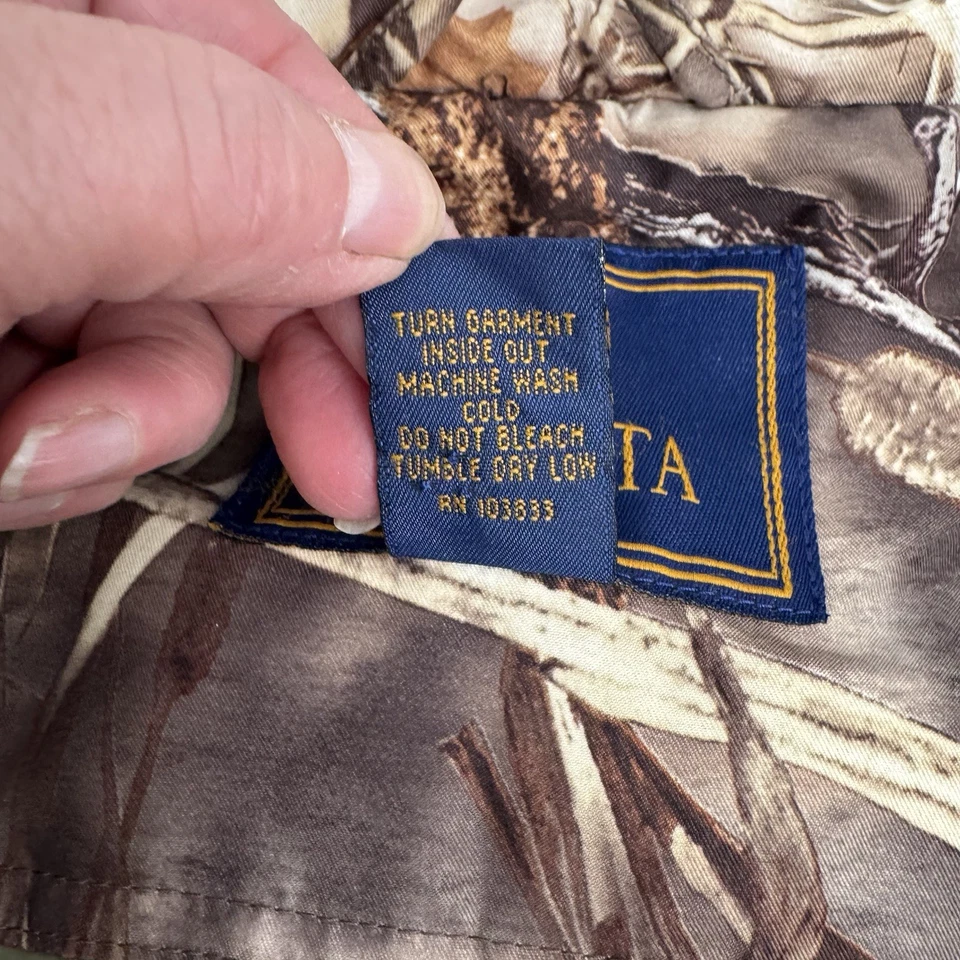 Beretta AVES ACUÁTICAS HOMBRE M CHAQUETA BOSQUE CAMUFLAJE CAZA AISLANTE Ventaja 4 HD Foto 4 de 4