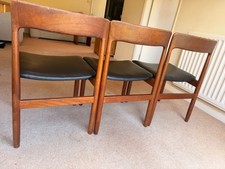 3 x Fonseca Teak Dining Chairs by John Herbert for A Younger Mid-Century Modern