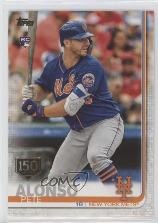 2019 Topps 150th Anniversary Pete Alonso #475 Rookie RC 0b0