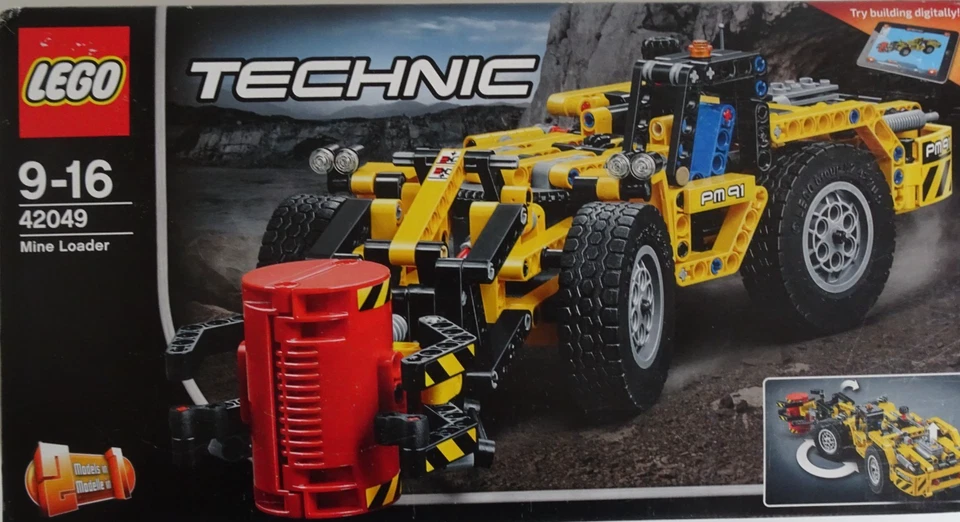 LEGO technic 42019 Mine Loader 476 Teile von 2016 2 in 1 Modell - Bild 2 von 4