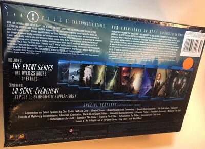The X-Files: Seasons 1-10 Collection (Blu-ray Disc, 2016, 57-Disc