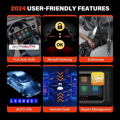 Autel MaxiCOM MK808S MX808S PRO Car Bidirectional Full System Diagnostic Scanner - Picture 7 of 12
