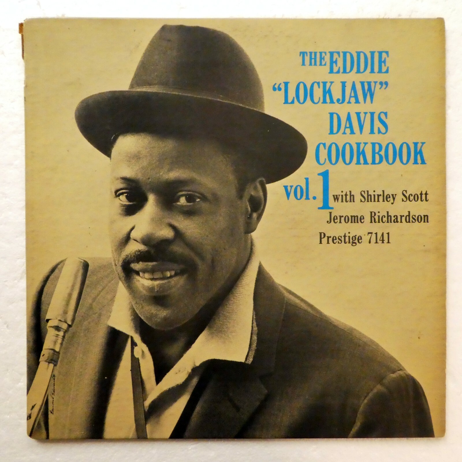 EDDIE Lockjaw DAVIS Cookbook Vol. 1 ORIGINAL ALBUM JACKET ONLY!! NO