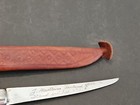 VINTAGE STUNNING J. MARTTIINI FINLAND RAPALA FISH FILLET 🔪 KNIFE LEATHER SHEATH — photo 10