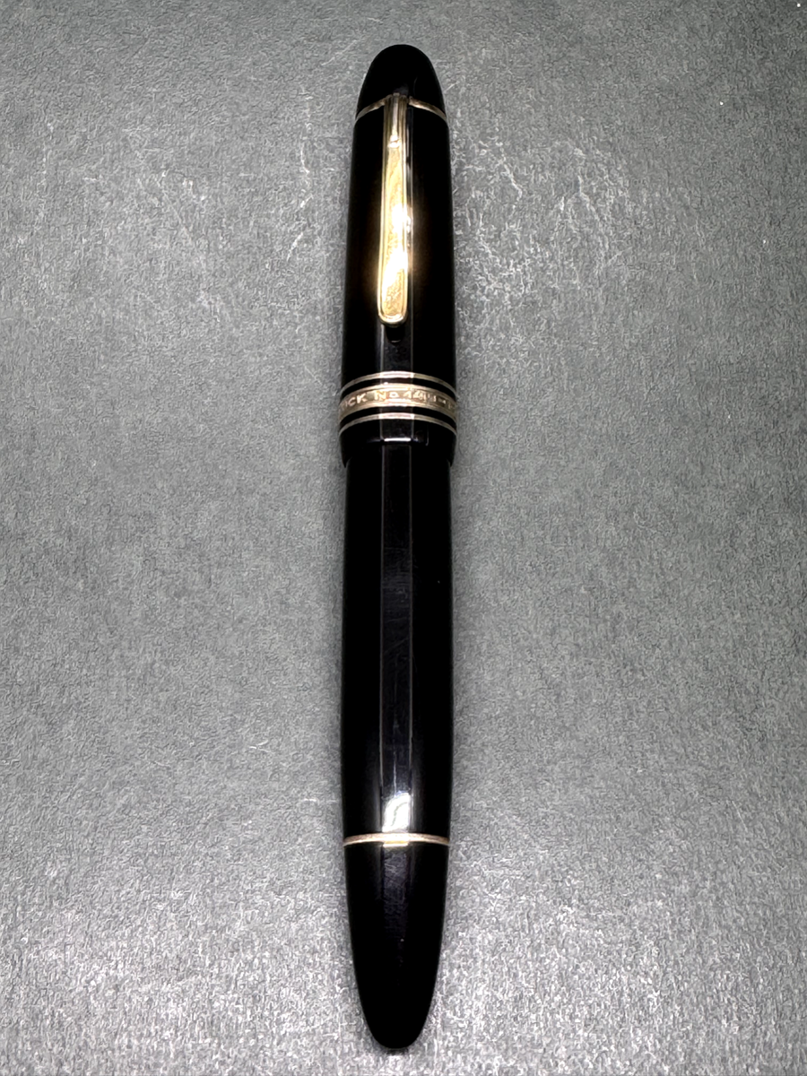 MONTBLANC MEISTERSTUCK 149 Vintage Fountain Pen 18C 750 Ebonite/EF