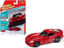 2014 Dodge Viper Srt Adrenaline Red 164 By Johnny Lightning Jlcg030-jlsp282 A