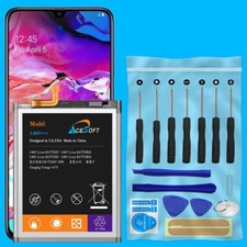 AceSoft 4600mAh EB-BA705ABU Battery Repair Tools for Samsung Galaxy A70 SM-A705U