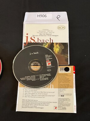 J.S. Bach Kantaten ''Kreuzstab'' (BWV 56) & ''Ich Habe Genug'' PROMO CDNo Case #H906