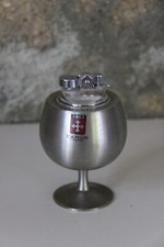 COGNAC CAMUS Briquet Publicitaire de Table à Gaz Rechargeable