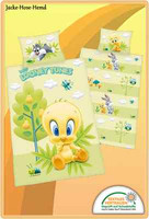 Baby-BettwäSche Looney Tunes Bugs Bunny Daffy Duck Tweety Syvester Gr. 100X135Cm