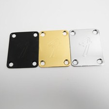 For Fender Stratocaster Telecaster Electric Guitar Neck Plate "F" Logo