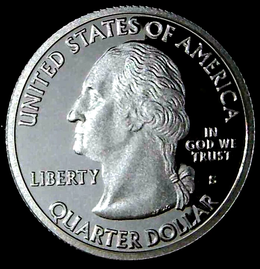 2009-S 25C Territories Quarter Guam GDC Proof 90% Silver 22stt1007-3 - Image 2 of 2