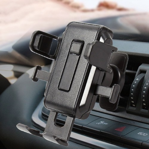 Multipurpose Phone Holder Air Vent Mount Square Cellphone Clip Bracket for Car - 第 8/12 張圖片