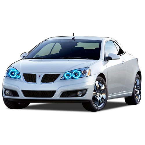 RGB Angel Eye LED Halo kit with IR Remote for 2005-2010 Pontiac G6 Headlights - Image 4 of 4