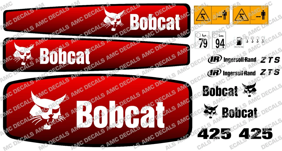 BOBCAT 425 MINI BAGER DECAL STICKER SET - Bild 1 von 1