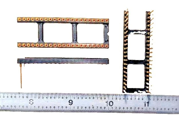 Brass Contact IC Sockets