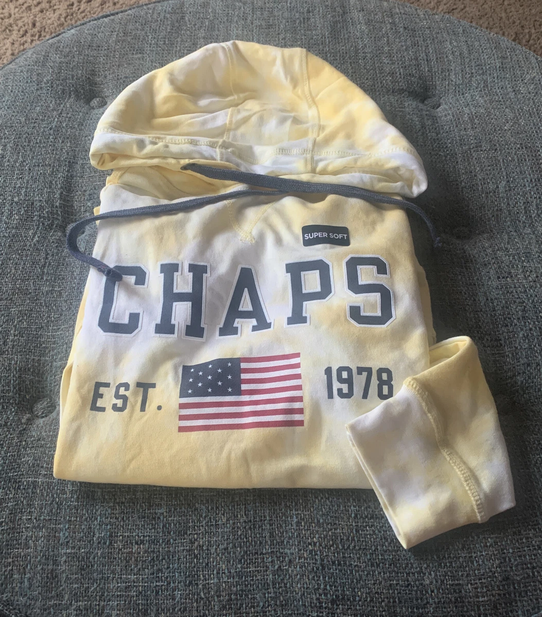 Chaps tie online dye hoodie