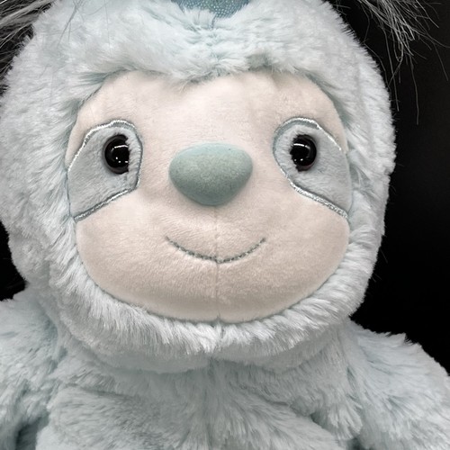 Gund Dazzle Slothicorn Unicorn Sloth Blue Plush Soft Stuffed Toy Animal 6052134 - Picture 2 of 14