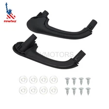 NEW Black Interior Front Door Pull Handles For Mercedes W203 C230 C240 C280