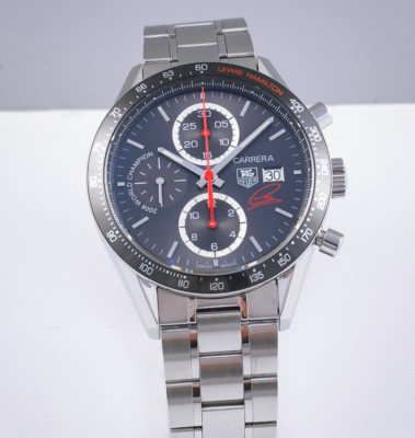 Tag Heuer Carrera Lewis Hamilton Limited Edition Herrenuhr mit Papiere